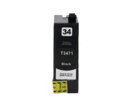 Compatible Ink Cartridge Epson T3471 / T3461 / 34 XL Black ~ 1.100 pages
