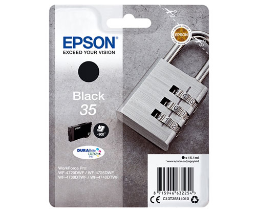 Original Ink Cartridge Epson T3581 / 35 Black 16.1ml ~ 950 pages