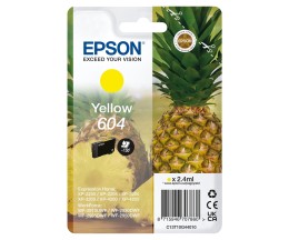 Original Ink Cartridge Epson T10G4 / 604 Yellow 2.4ml ~ 130 Pages