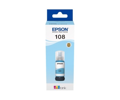 Original Ink Cartridge Epson T09C5 / 108 Light Cyan 70ml ~ 2.100 Pages