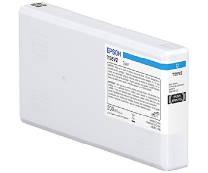 Original Ink Cartridge Epson T55W2 Cyan 200ml