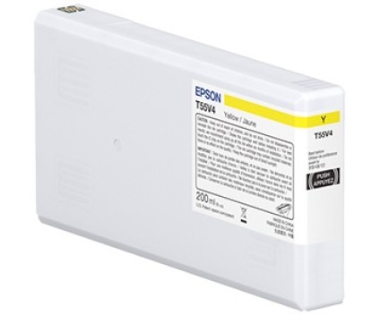 Original Ink Cartridge Epson T55W4 Yellow 200ml