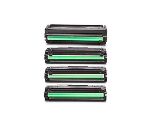 4 Compatible Toners, Samsung 503L Black + Color ~ 8.000 / 5.000 Pages
