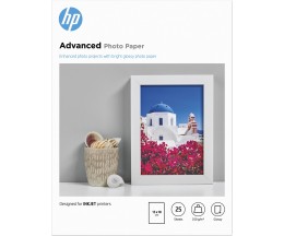 Photo Paper Original HP Q8696A 250 g/m² ~ 25 Pages 130mm x 180mm