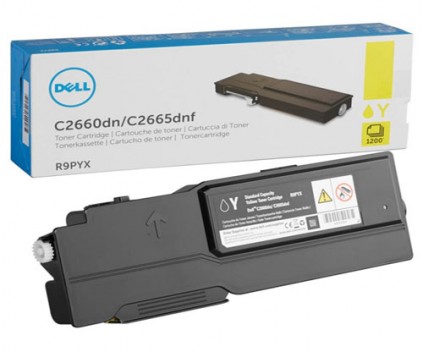 Original Toner DELL 593BBBO / RP5V1 Yellow ~ 1.200 Pages
