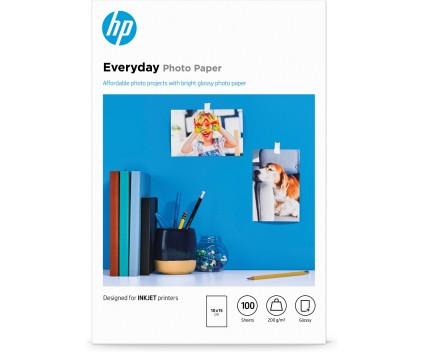 Photo Paper Original HP CR757A 200 g/m² ~ 100 Pages 100mm x 150mm