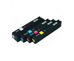 4 Compatible Ink Cartridges, HP 970 XL Black 240ml + HP 971 XL Colors 110ml