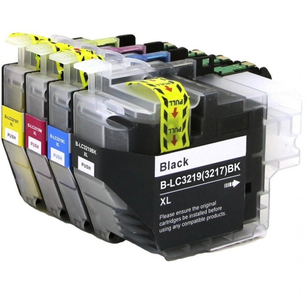LC3219XL Full Set of Genuine Brother Ink Cartridges LC-3219XL