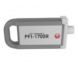 Compatible Ink Cartridge Canon PFI-1700 / PFI-1300 / PFI-1100 R Red 700ml