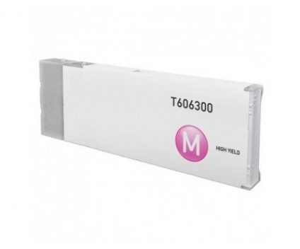 Compatible Ink Cartridge Epson T6063 Magenta Vivido 220ml