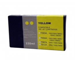 Compatible Ink Cartridge Epson T5634 Yellow 220ml
