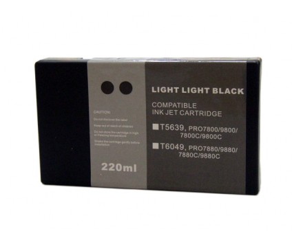 Compatible Ink Cartridge Epson T5639 Black Ultra Light 220ml