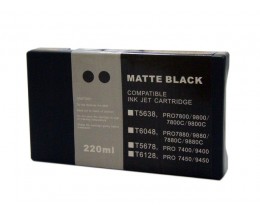 Compatible Ink Cartridge Epson T5678 Black Matte 220ml