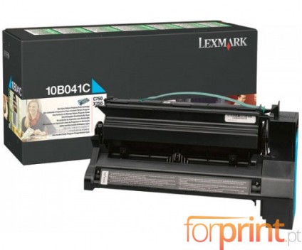 Original Toner Lexmark 10B041C Cyan ~ 6.000 Pages