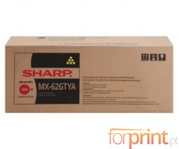 Original Toner Sharp MX62GTYA Yellow ~ 40.000 Pages