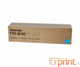 Original Toner Toshiba T-FC 28 EC Cyan ~ 24.000 Pages
