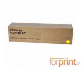 Original Toner Toshiba T-FC 65 EY Yellow ~ 29.500 Pages