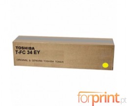 Original Toner Toshiba T-FC 34 EY Yellow ~ 11.500 Pages